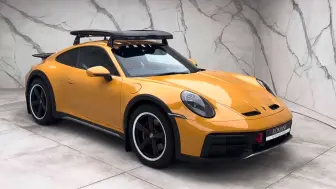 Tải video: 【4K鉴赏】 Porsche 911 (992) Dakar （2023） - PTS Bahama Yellow -