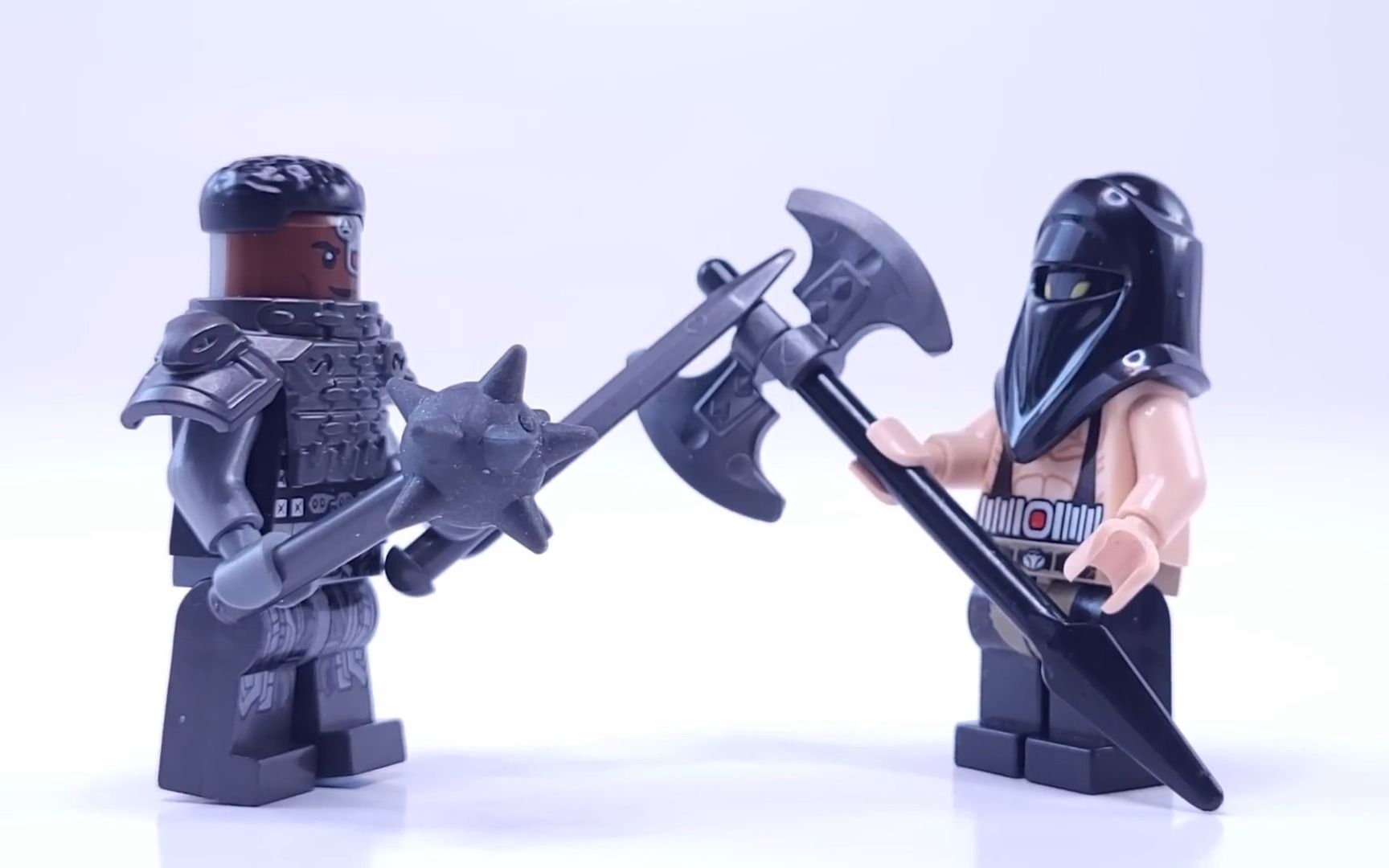 乐高人仔moc-dc英雄中世纪城堡风改造