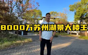 Download Video: 8000万苏州湖景大楼王，大湖面大花园，真美丽