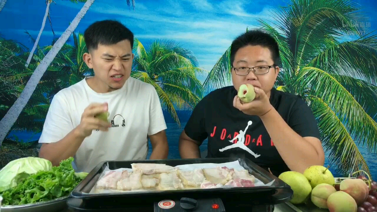 花都兄弟9月19日中午12点烧烤直播片段