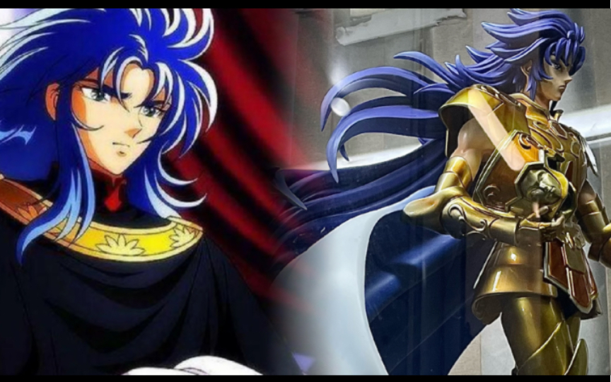 黄金社黄金双子座撒加雕像展示(4k)年末的最后一款gk,个人评价底座