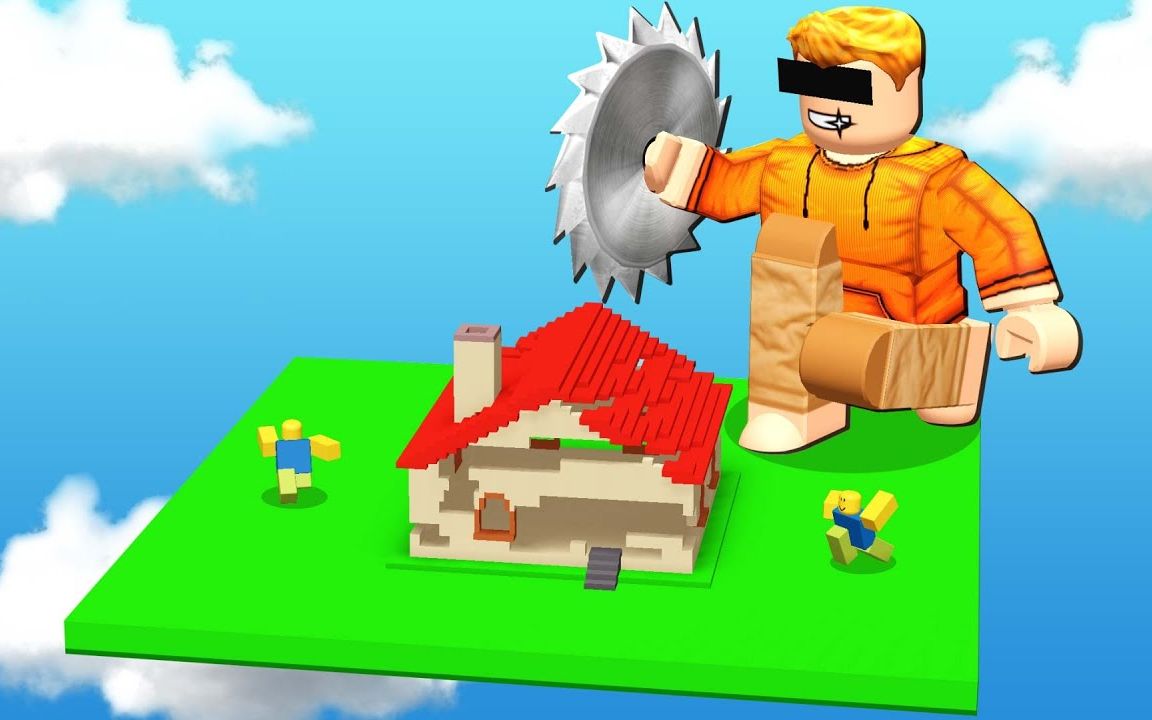 Roblox新灾难模拟器:巨型齿轮切割方块世界谁能活到最后!