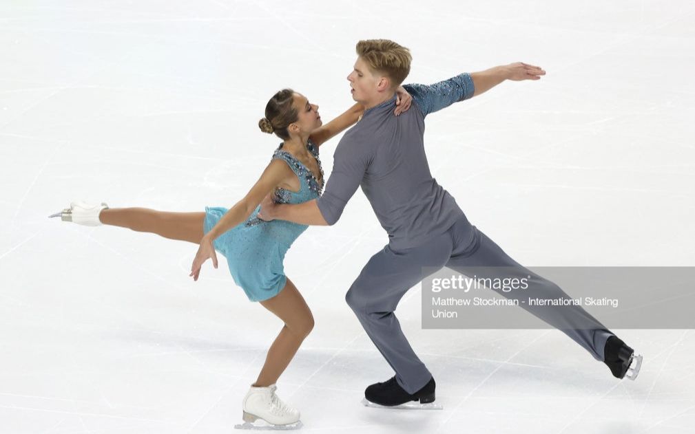 [图]Alina Pepeleva/Roman Pleshkov 短节目《在此守候》2021花滑大奖赛美国站