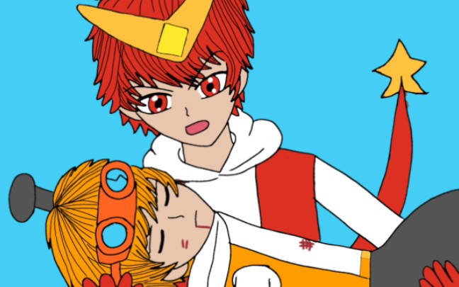 【赛尔号手书】【米息】这次我终于拼命保护你一次