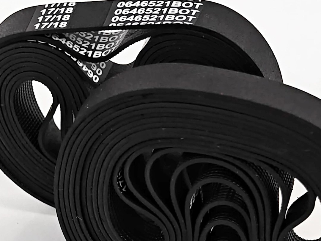 永航传动带厂家专业定制橡胶超薄平皮带采用模具一体硫化成型,环形高