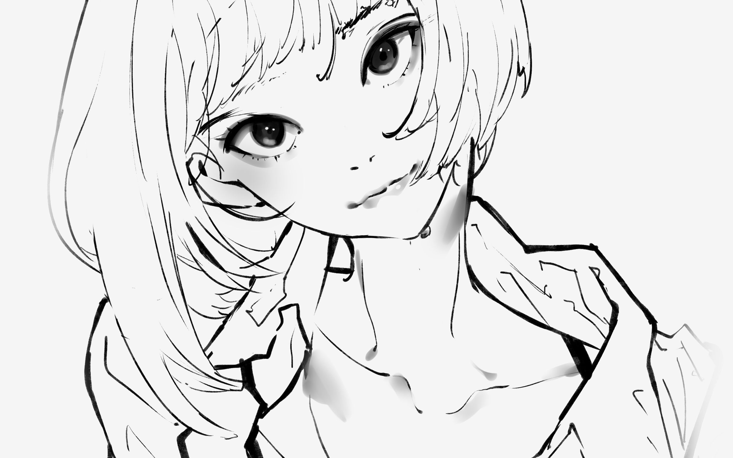 【临摹练习】反正临摹没人看的 哎 极速米山舞系列06