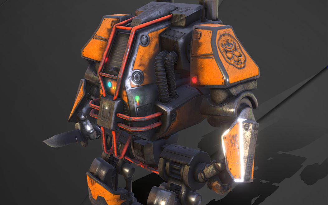 次世代硬表面制作 maya机甲模型_哔哩哔哩_bilibili