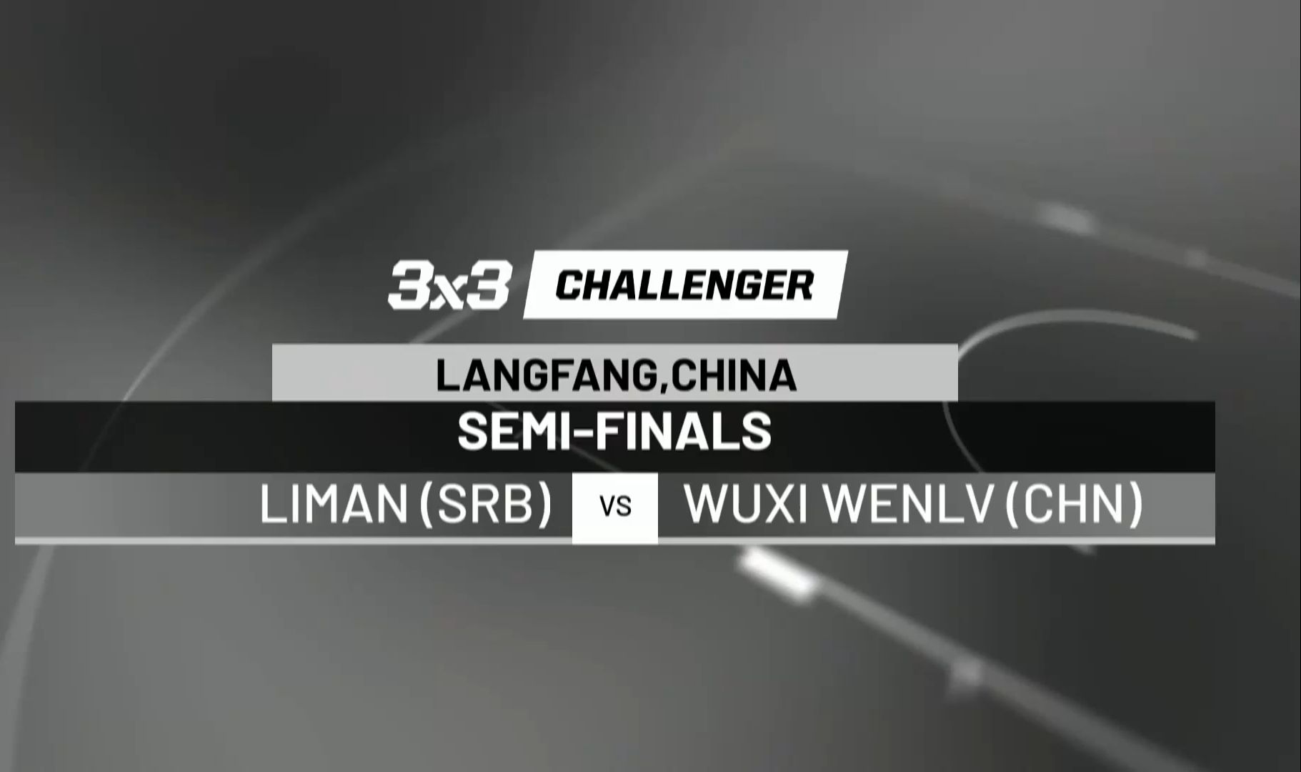 2024FIBA3x3挑战赛 廊坊站 半决赛 利曼队对阵无锡队哔哩哔哩bilibili