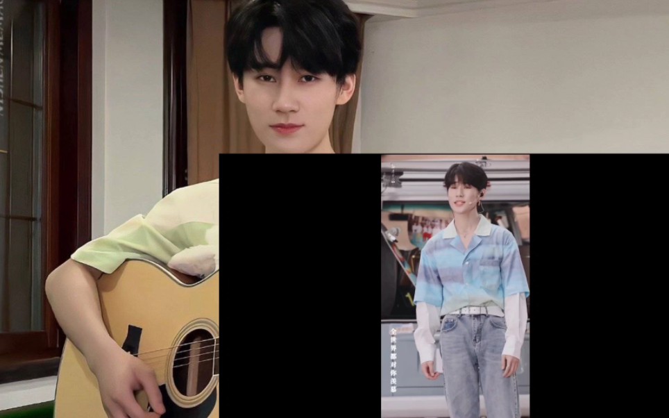 【张真源reaction】每天对着李飞耳边说一句"张真源就是要唱歌!