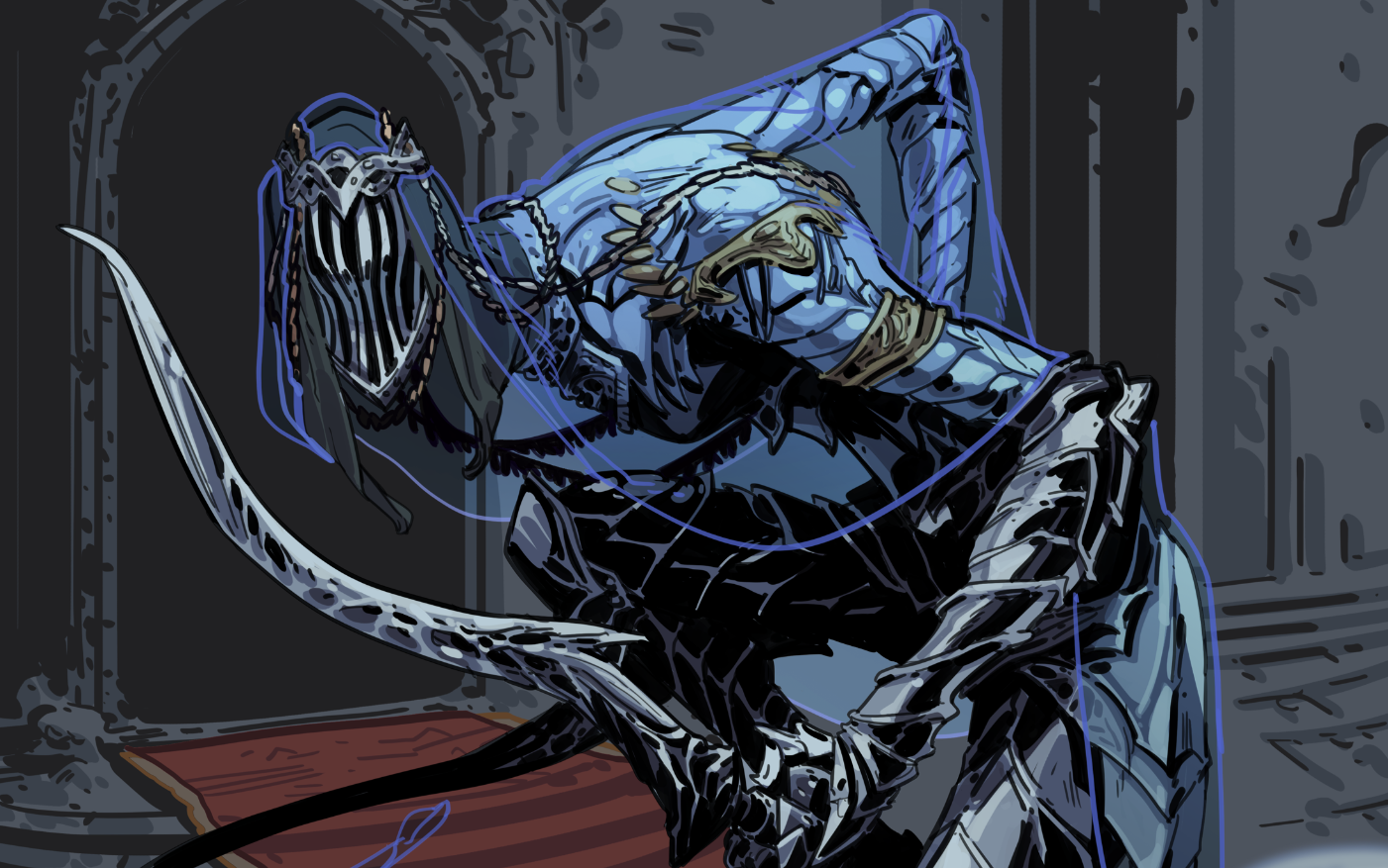 黑暗之魂3 萌新不死人 初过冷冽谷的舞娘