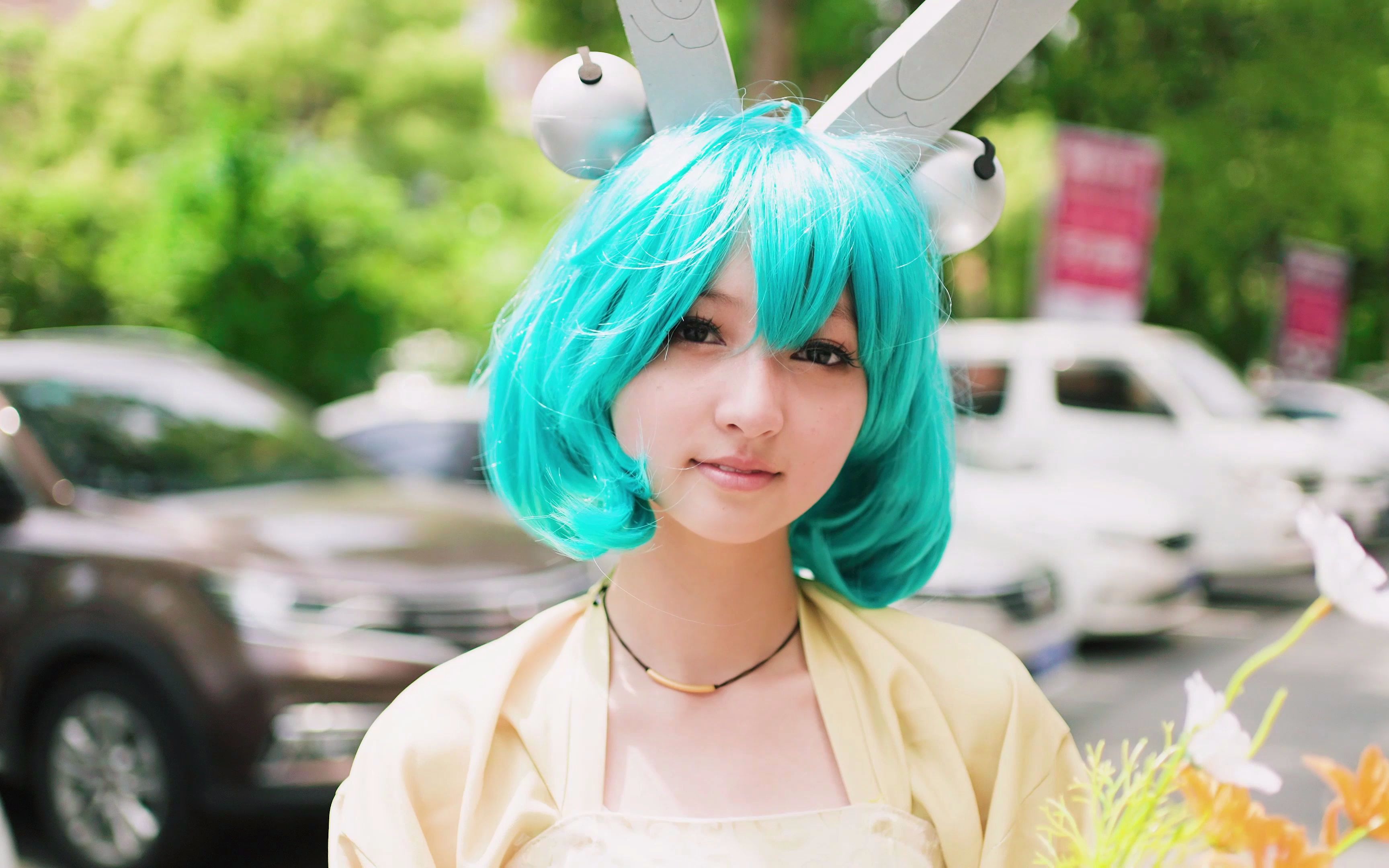 【contor】4k大升格~漫展超可爱蔡文姬~这甜美的笑容简直太治愈了!