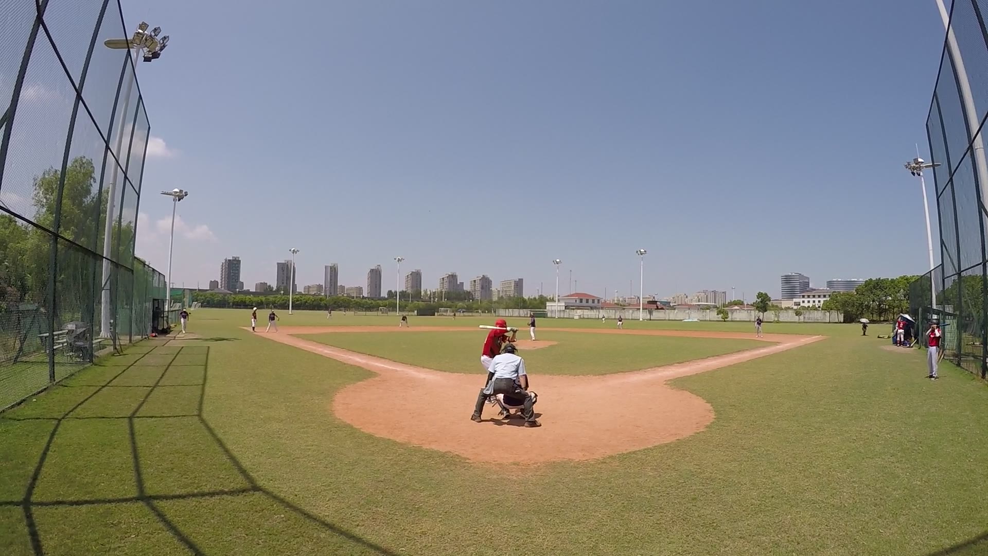 20200823棒球友谊赛savages野人vsknights骑士森兰体育公园