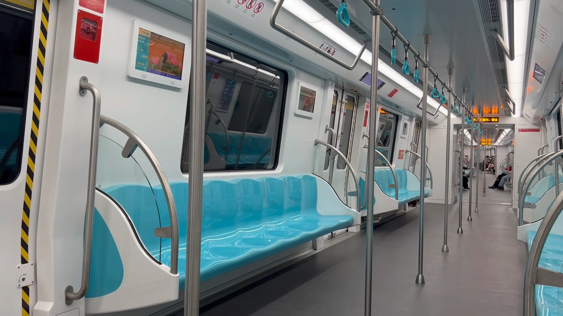 常州地铁2号线是从五一路开往青枫公园的,下一站到南大街了