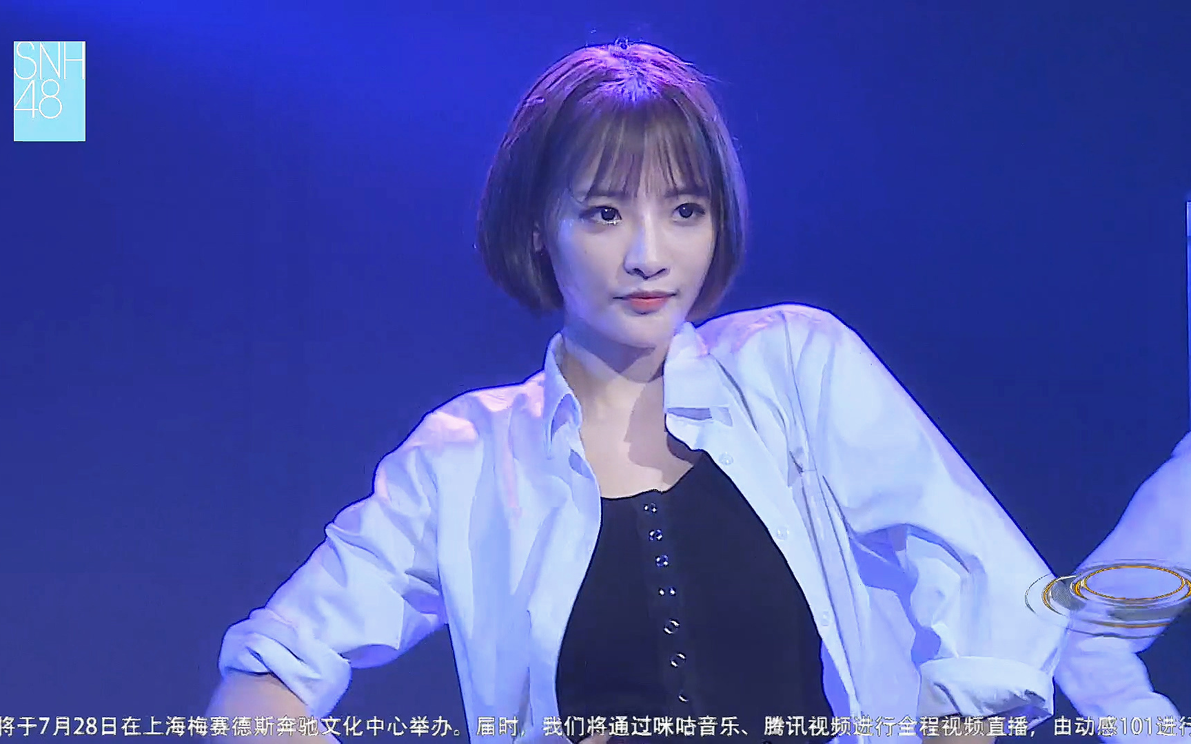 snh4820180722teamhii头号新闻李佳恩生日主题公演第五届总决选拉票