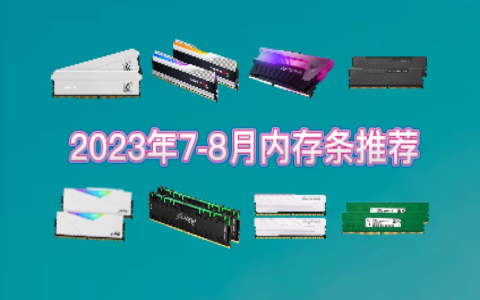 【内存条选购】2023年内存条选购指南 有哪些台式机内存条值得买哔哩哔哩bilibili