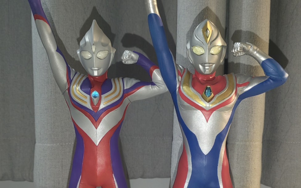 分享一下最近收的迪迦奥特曼和戴拿奥特曼,再给大家看看我的三式机龙