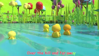 Download Video: 【史上最全英文儿歌单曲收集】Five little ducks part 2