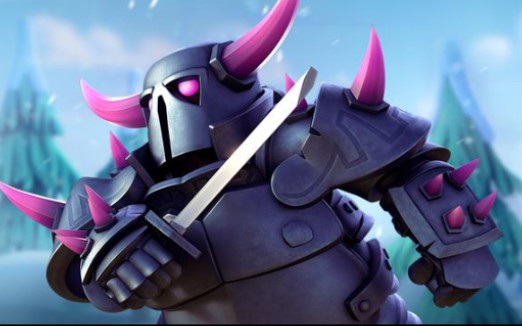 皇室战争皮卡锤日常天梯我最喜欢的牌