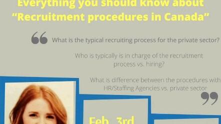 英文公益讲座开始啦 加拿大的招聘流程 哔哩哔哩