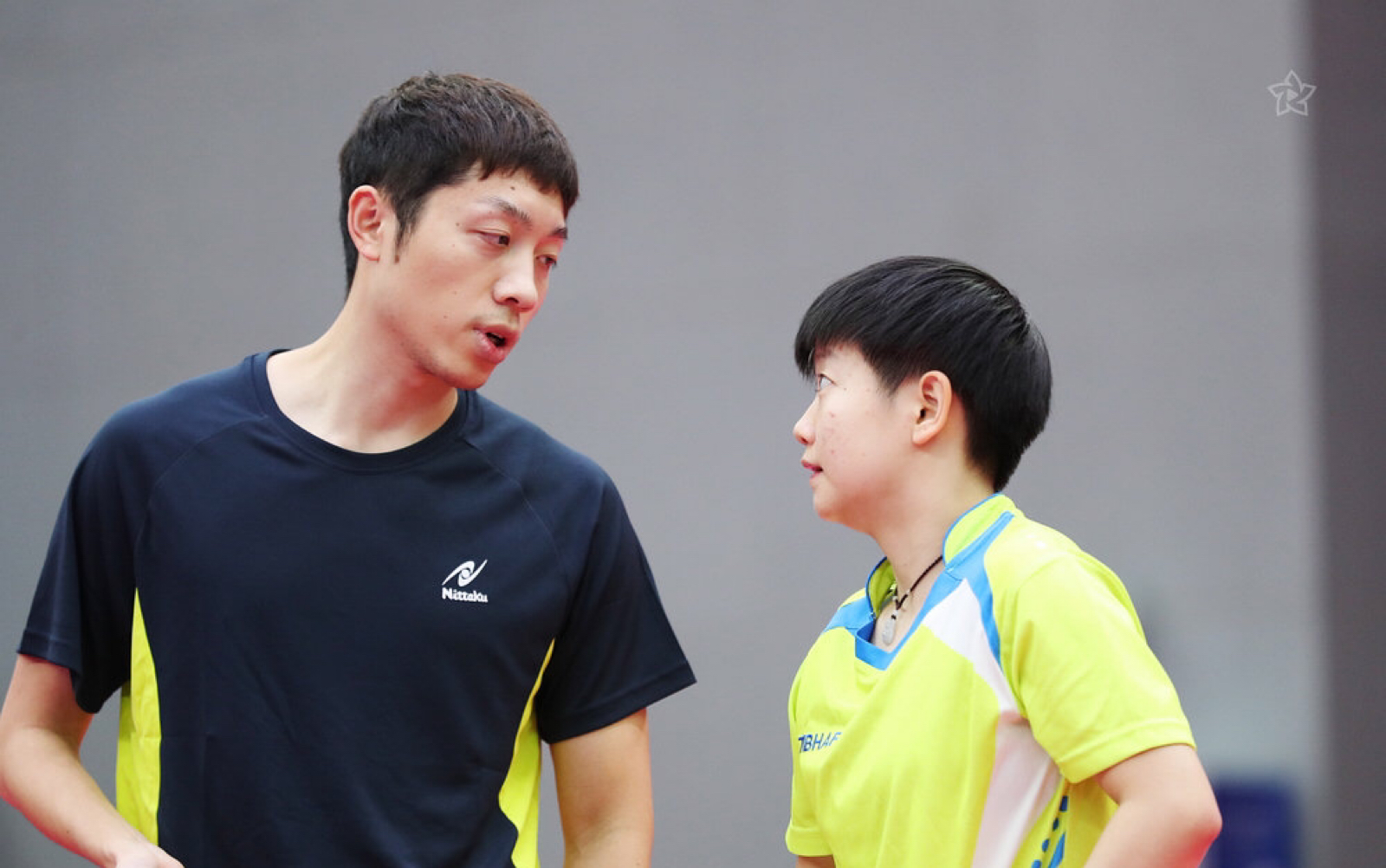 叔侄组合许昕孙颖莎可爱又有爱的叔侄搭档