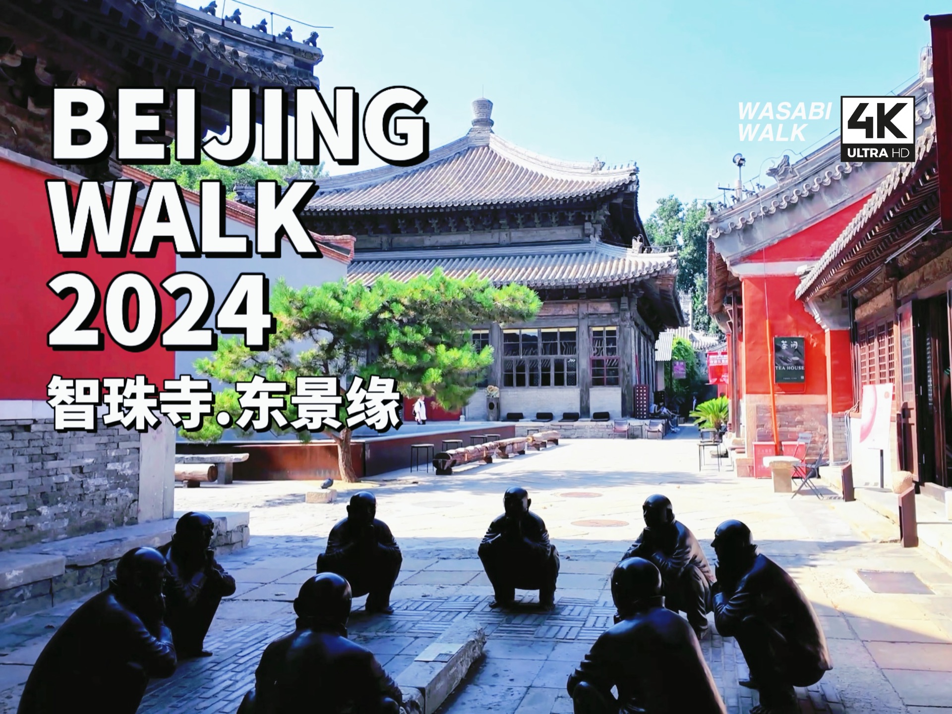 【Beijing Walk】北京东城区・夏日的智珠寺东景缘,京味古寺与时尚艺术的完美碰撞|2024/06【4K/原创】云旅行・放松解压城市环境音哔哩哔哩bilibili