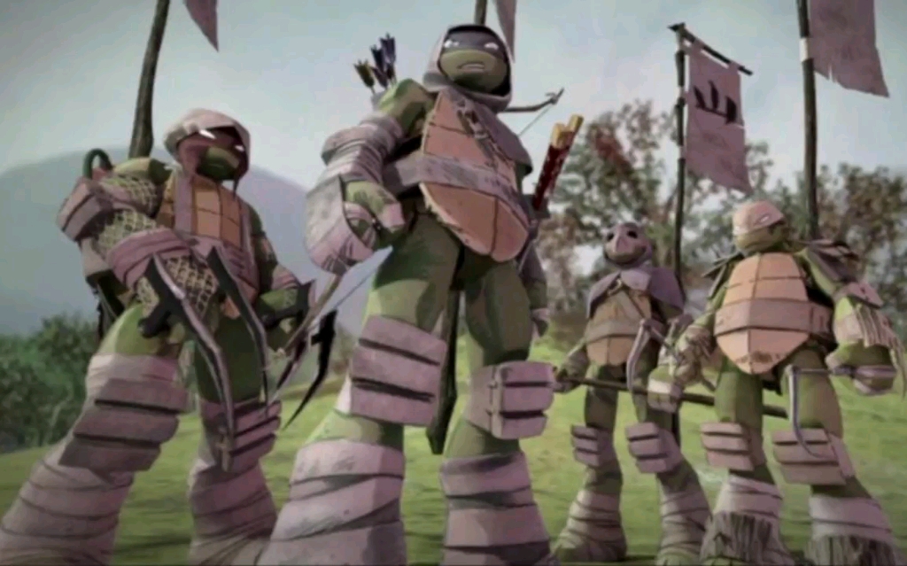 [图]【重投】TMNT2012/忍者龟 op加长版（未出字幕）