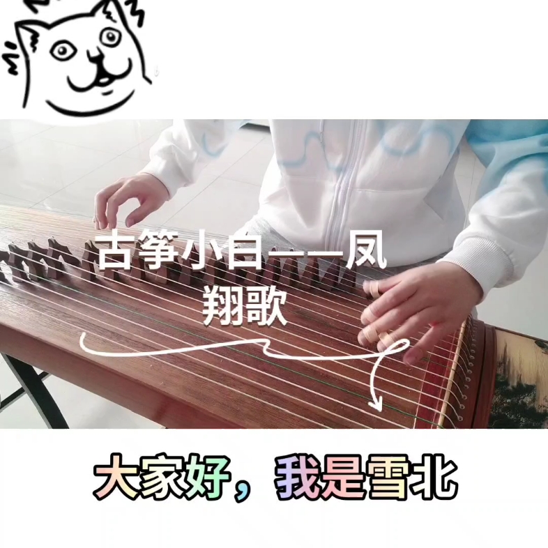 古筝二级曲目凤翔歌哔哩哔哩bilibili