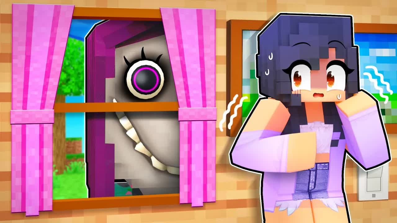 【aphmau】《我的世界》窗口中的女人!--下载建筑模组