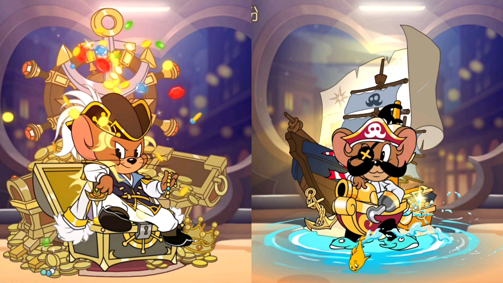 【猫和老鼠】震惊!海盗杰瑞两款s皮之间竟有如此的联系!