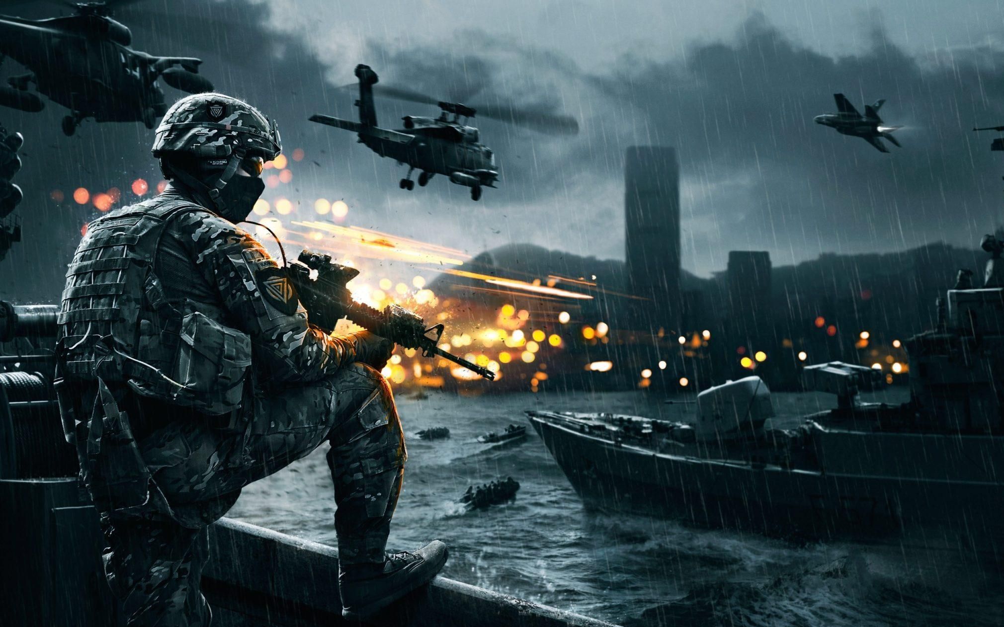 战地系列的夜战是真滴爽!