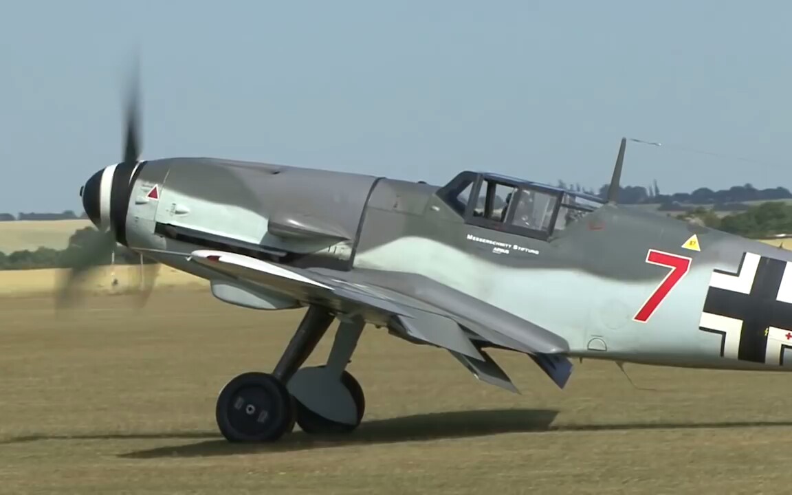 梅塞施密特bf109g4戰鬥機720p