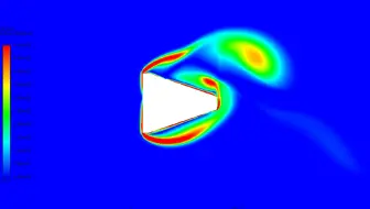 334-梯形绕流涡街仿真后处理WORKBENCH19.2-CFD POST-TECPLOT