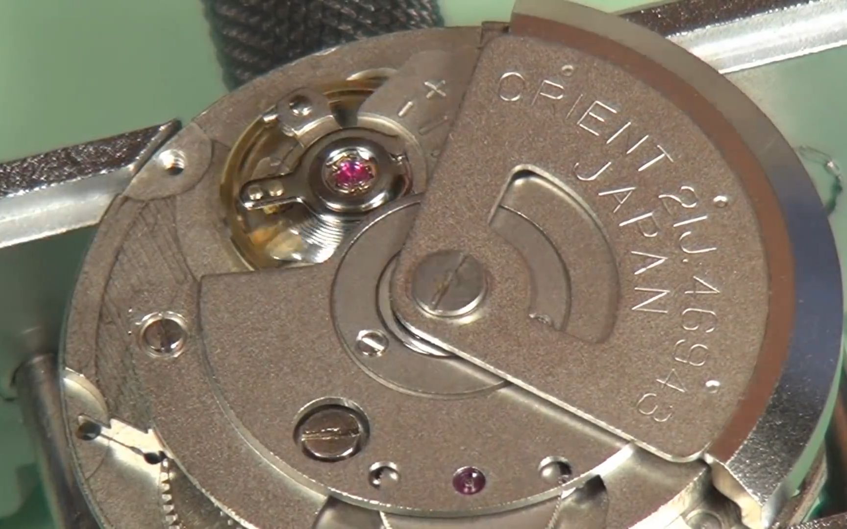 orient东方双狮46943机芯组装