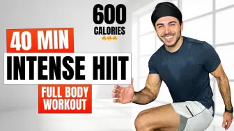 Download Video: 40 分钟终极 HIIT 体重燃烧 强化训练，带来最大效果！