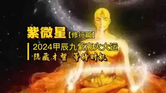 Скачать видео: 紫微星：2024甲辰九紫离火大运  隐藏才智，等待时机‌！