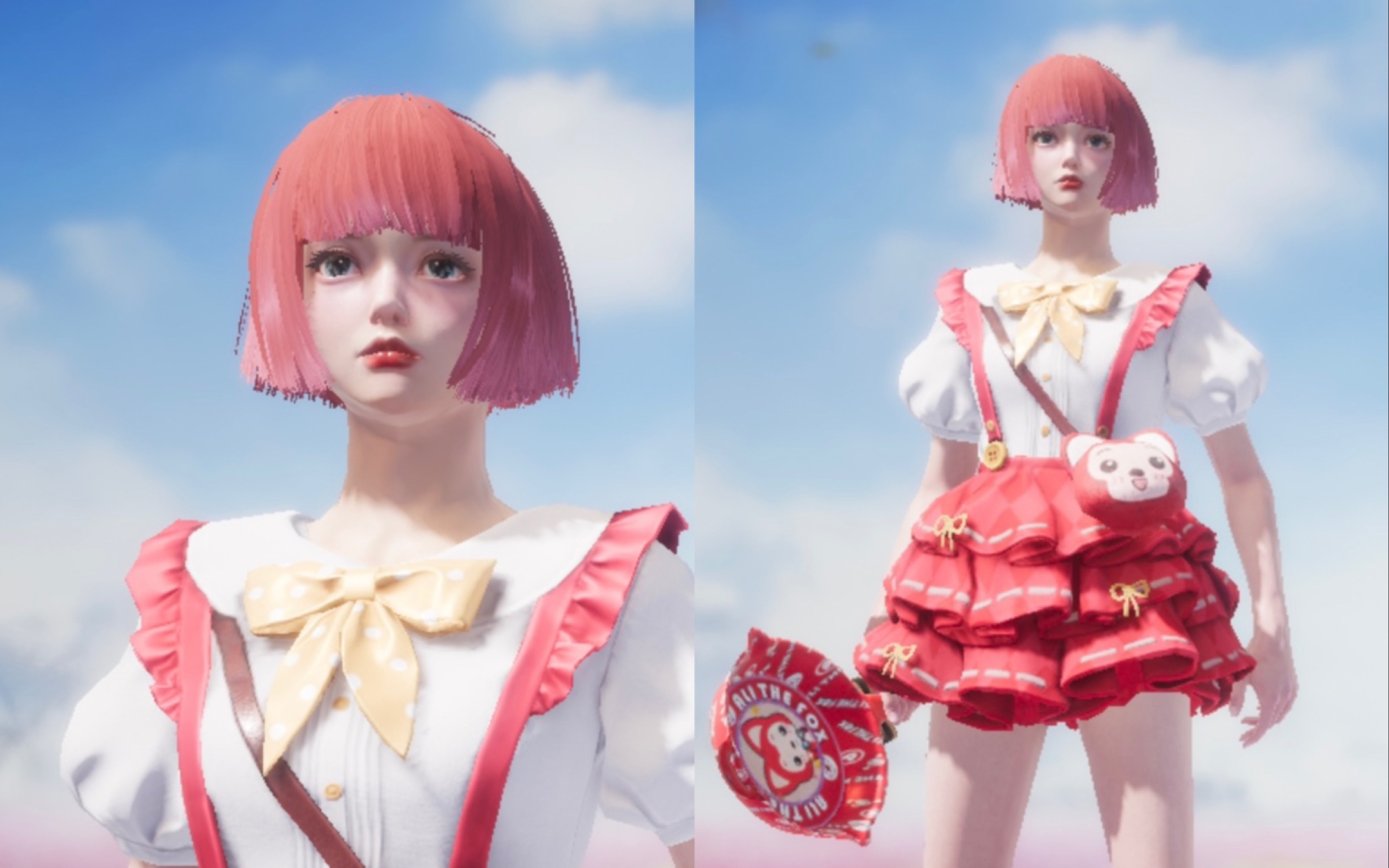 和平精英阿狸红军需:为了一级头一级包我付出太多