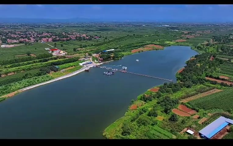 陕西乾县南沟水库:风光旖旎美如画