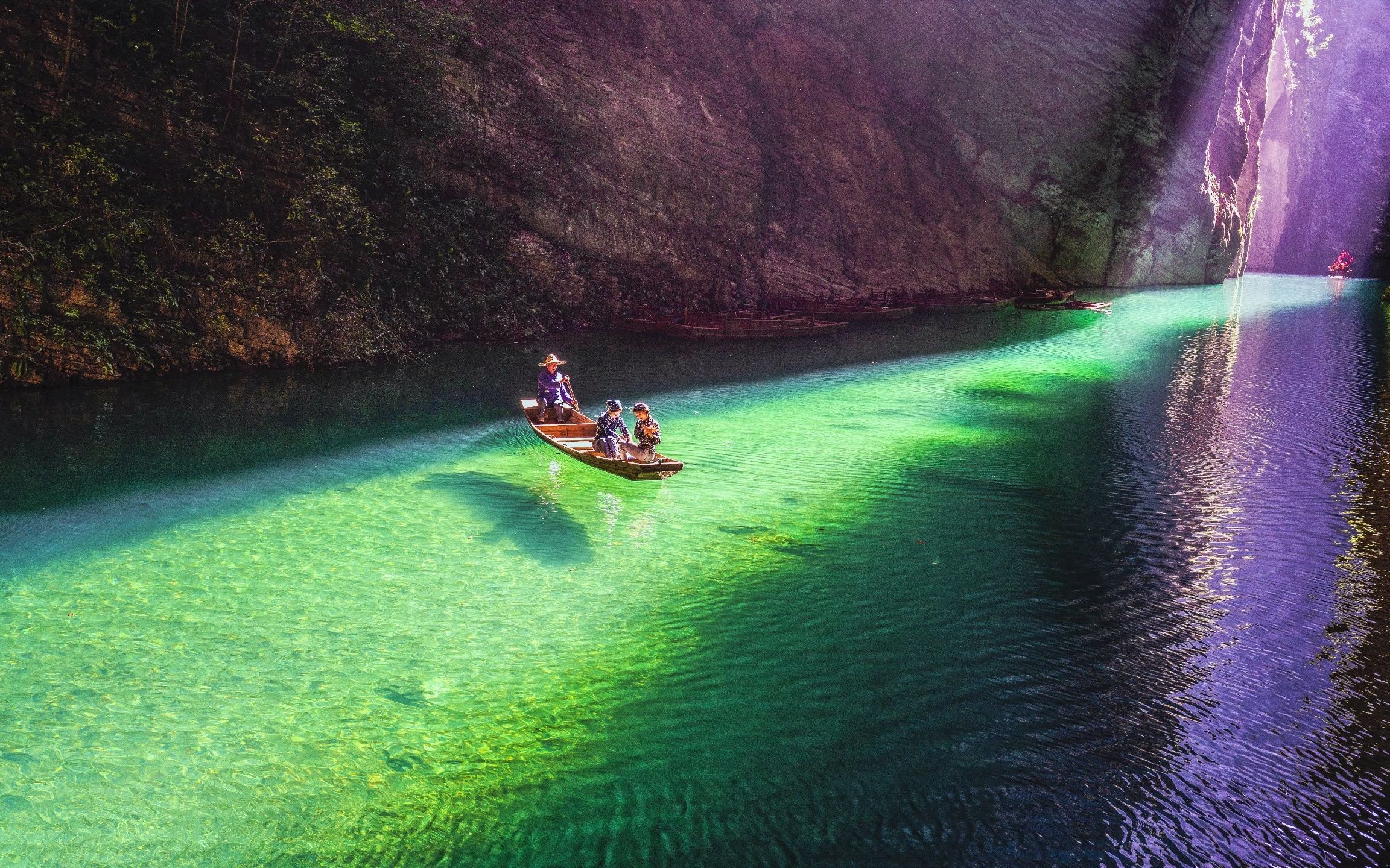 中国仙本那-屏山峡谷