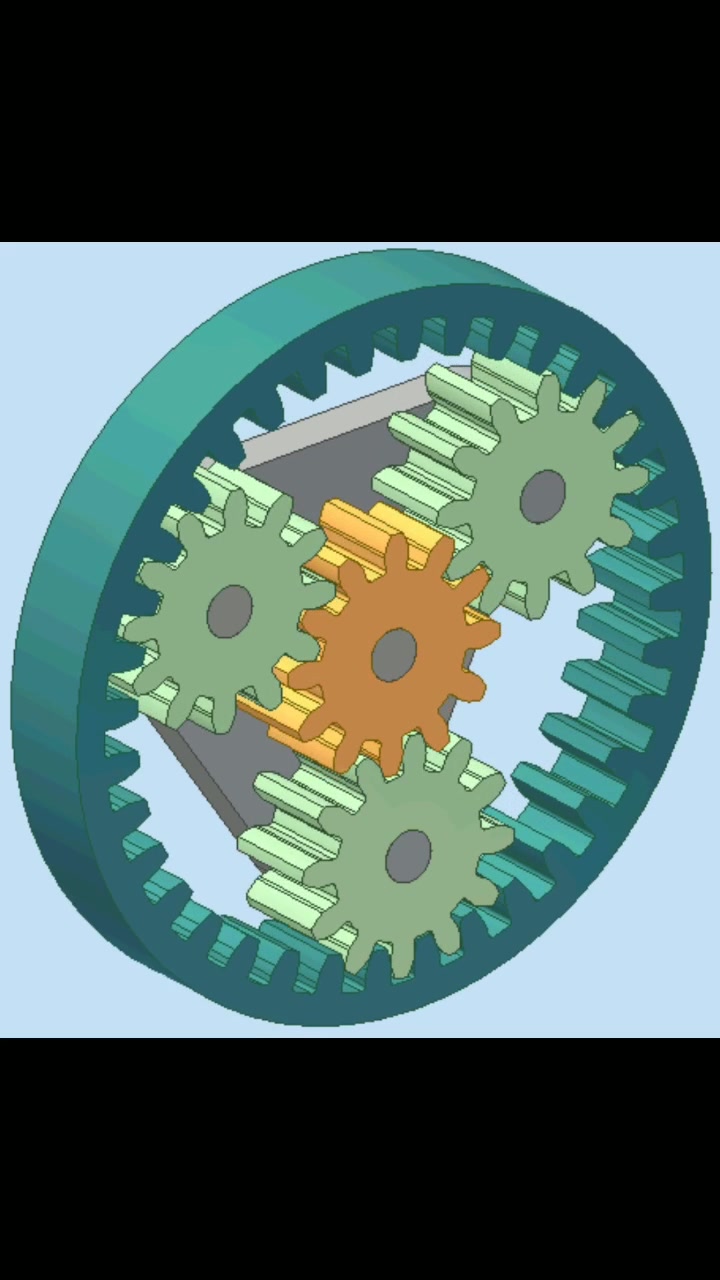 行星齿轮传动_哔哩哔哩_bilibili