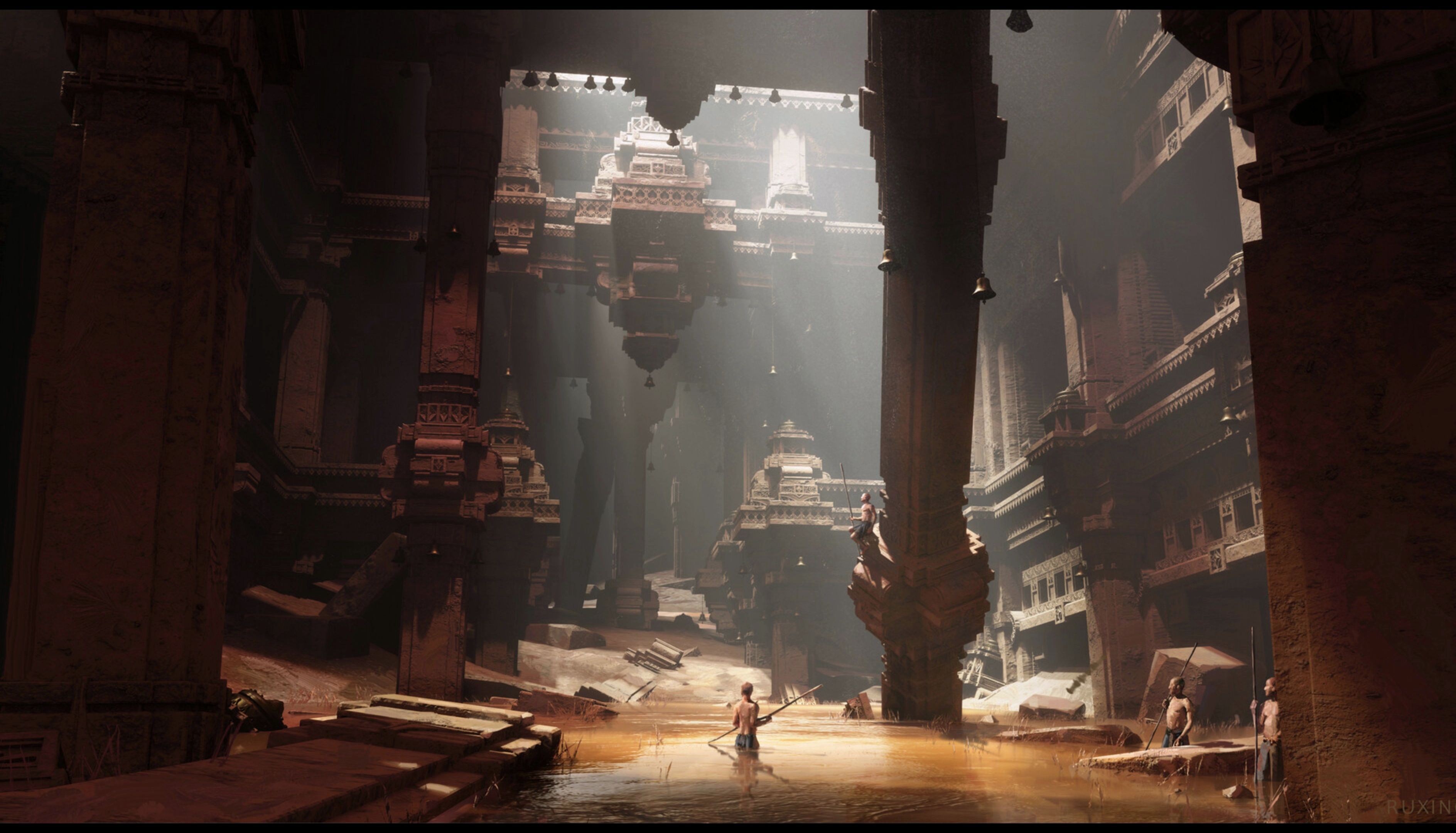 【设计美学260】充满神秘又唯美的异域风情 中国上海自由原画师ruxing