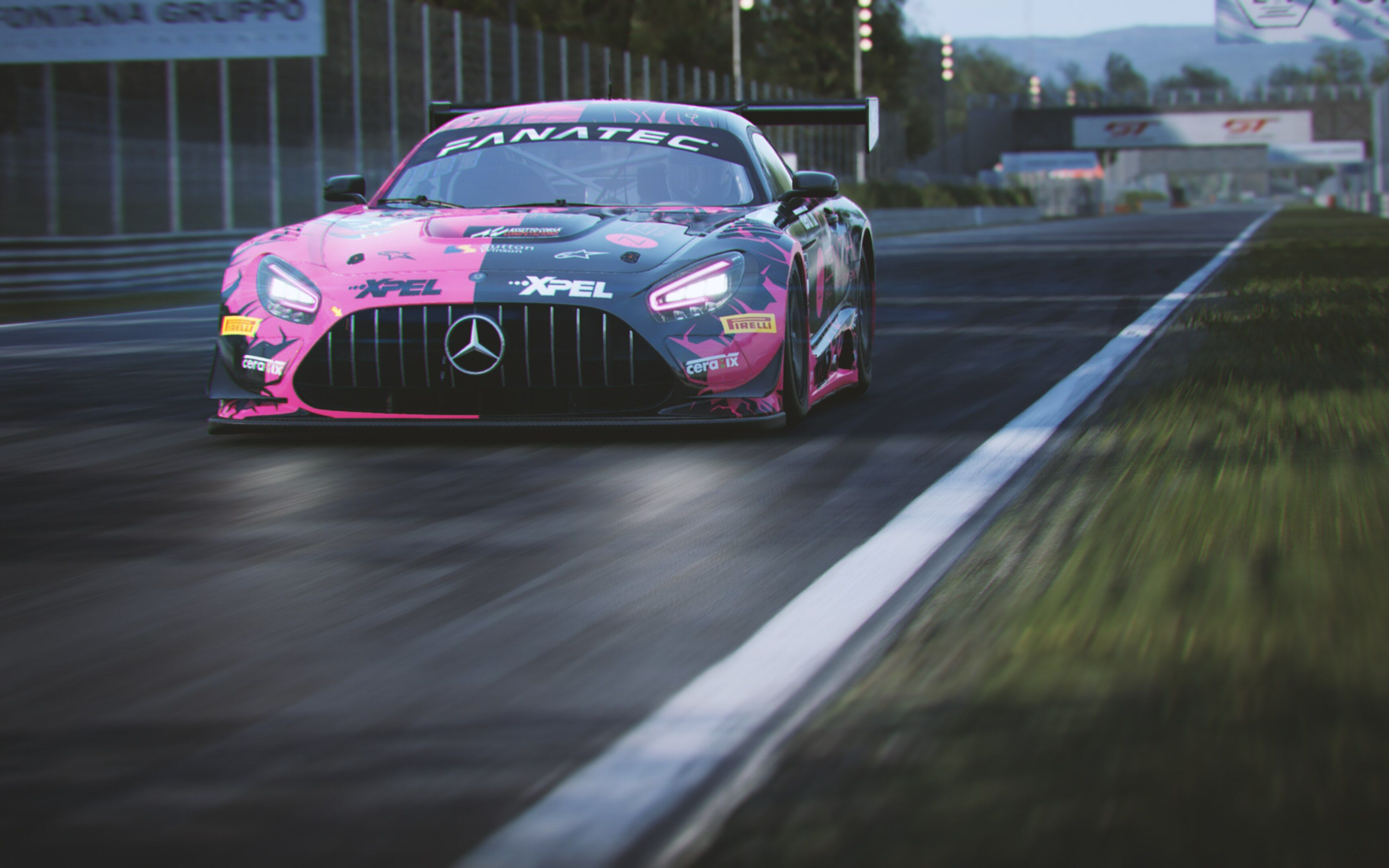 mercedes amg gt3 evo—snetterton斯内特顿