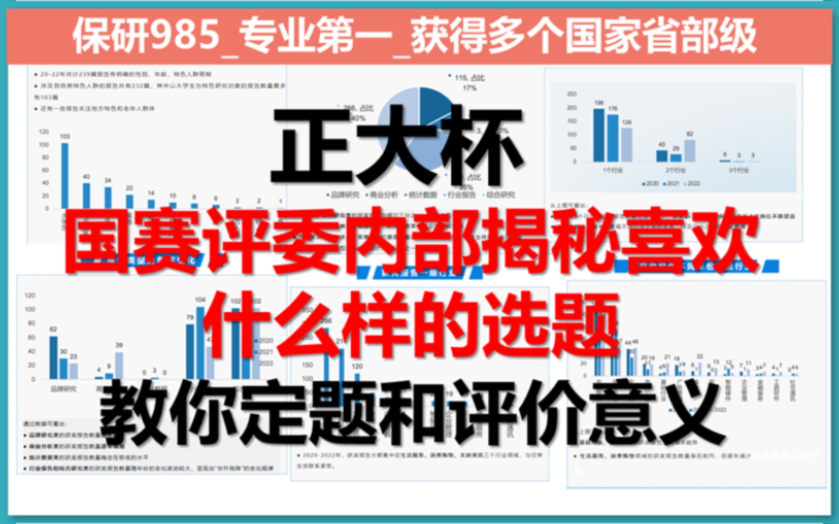 【免费领几万字国奖作品内容】正大杯市调大赛选题推荐选题方向,小伙伴们记得截图慢慢看噢哔哩哔哩bilibili