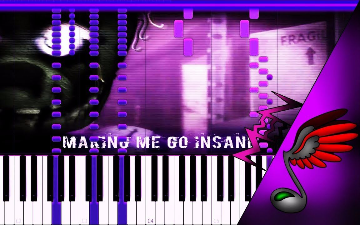 钢琴dagames经典曲目我是紫衣人iamthepurpleguy