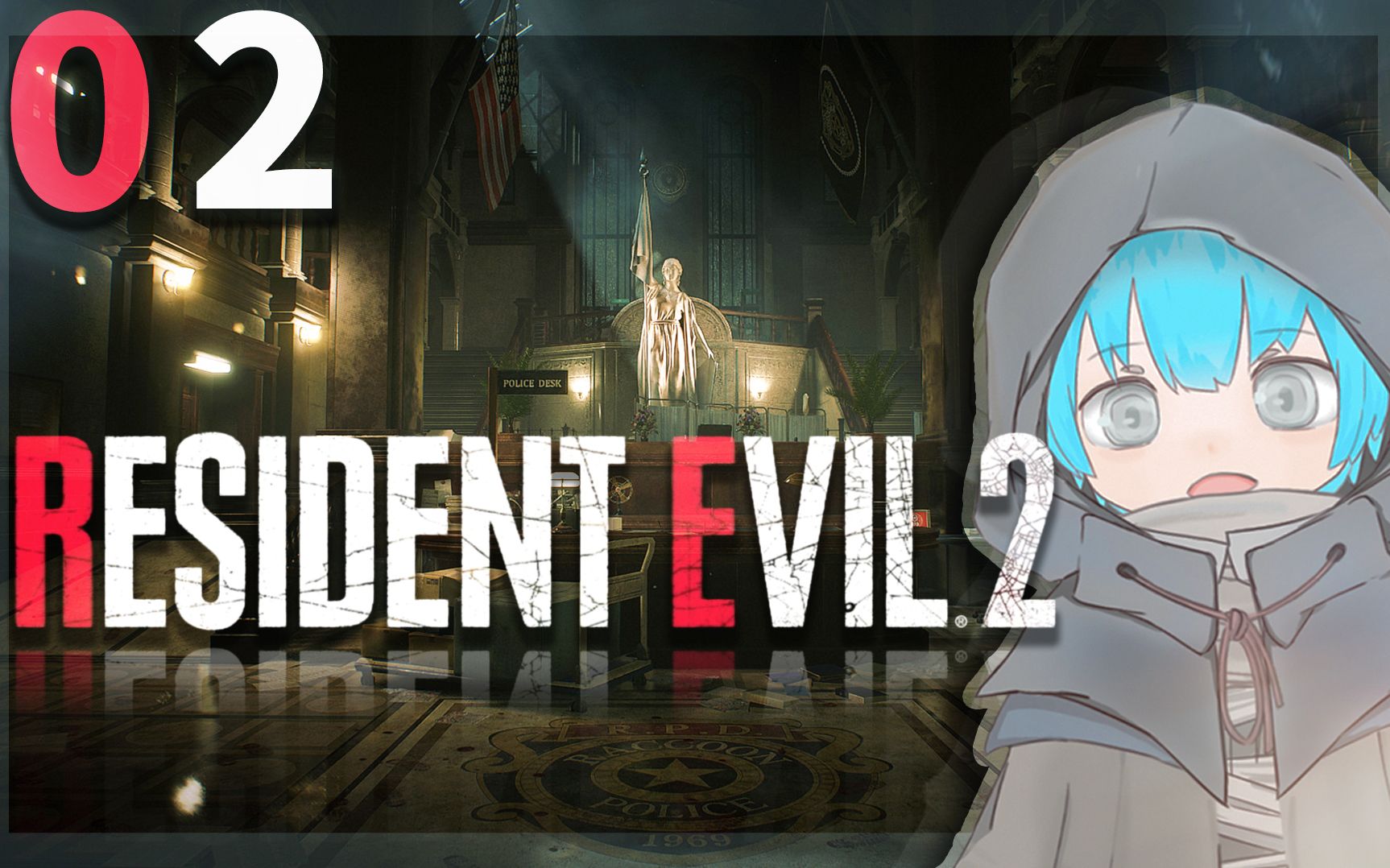 海豚从秘密通道顺利逃脱生化危机2重制版residentevil2实况02