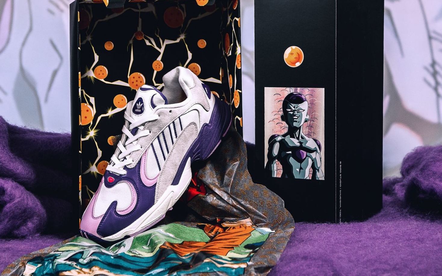 adidasdragonballz龙珠孙悟空弗利萨开箱