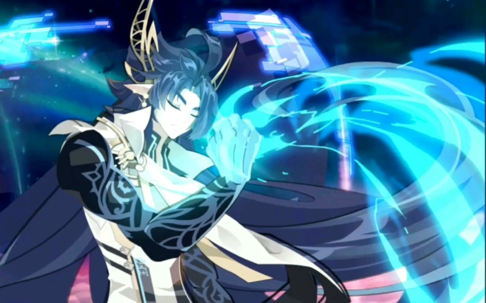 【奥拉星】星辉伊撒尔技能特效(这也太帅了吧)