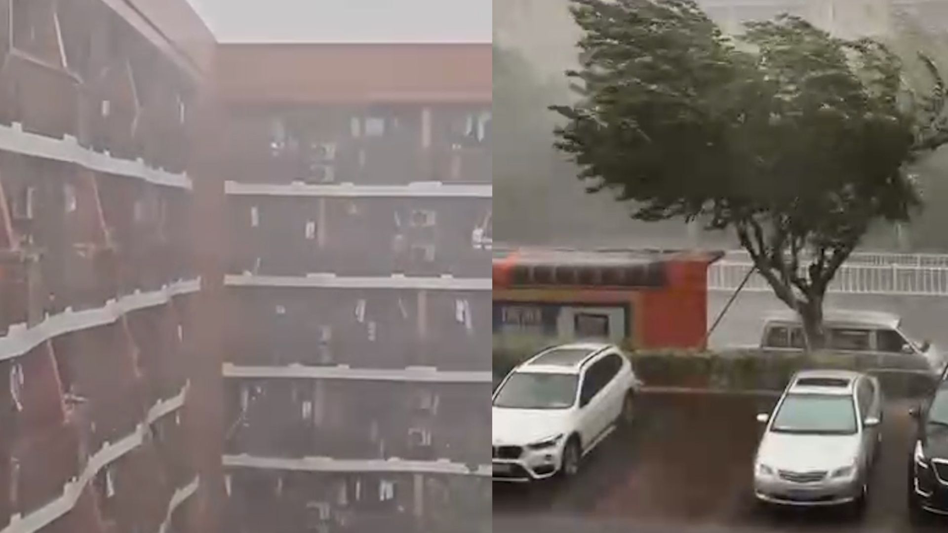 杭州突降冰雹:现场雹体砸地噼啪作响 局地有10级雷雨大风哔哩哔哩bilibili