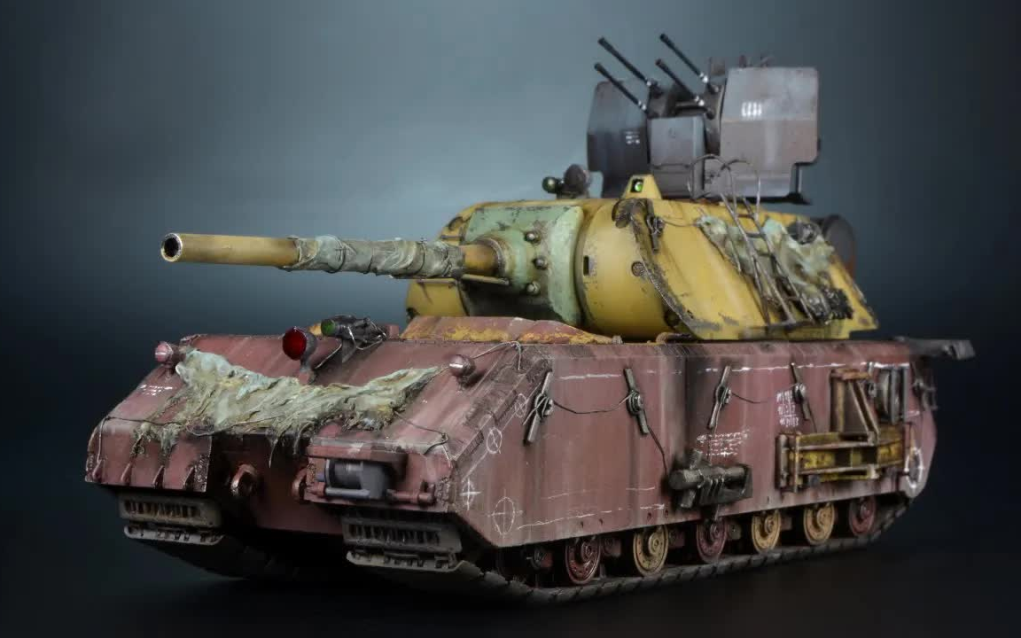 【plasmo】1/72鼠式超重型坦克