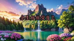 余生好好爱自己--王一一