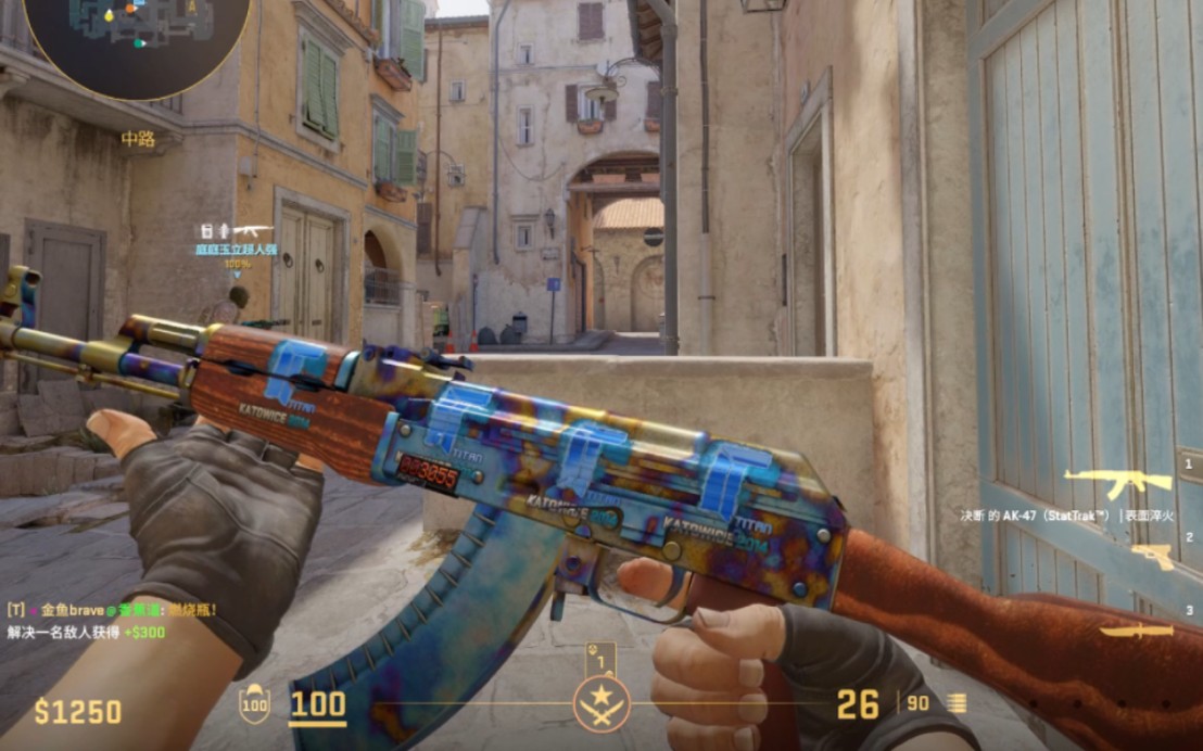 淬火ak774张泰坦贴纸,包我起飞